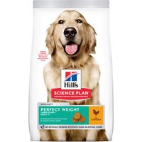 12kg Adult 1+ Perfect Weight Large poulet Croquettes Hill's Science Plan pour chien