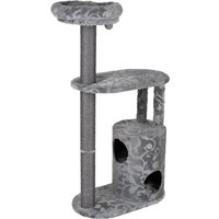 Rascador Royal Silver para gatos - Gris / estampado floral