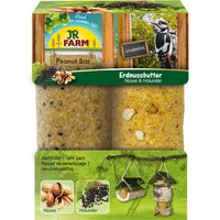 JR Garden Peanut Bar com nozes e sabugueiro - 6 unidades de 350 g