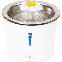 Abreuvoir Catit (3L) avec fleur en acier inoxydable - pour chat