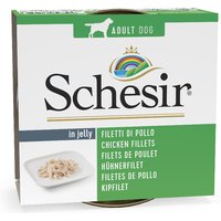Schesir 6 x 150 g pour chien - poulet