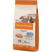 12kg Nature's Variety No Grain Puppy Medium/Maxi saumon - Croquettes pour chien
