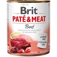 Brit Paté & Meat Adult 6 x 800 g - Vacuno