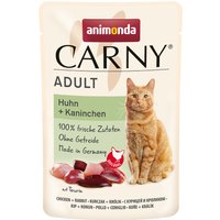 24x85g poulet, lapin Animonda Carny - Pâtée pour chat