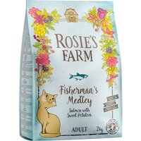 Rosie's Farm Adult saumon, patates douces pour chat - 5 x 2 kg