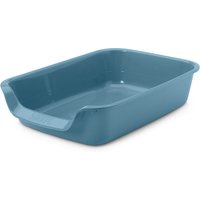 Savic Bac à litière pour chaton et chiot Junior - 56 cm - couleur bluestone