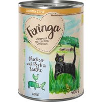 Feringa Country Style Menu 6 x 400 g - Kyckling, sej & fläsk