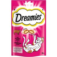 4x60g bœuf Catisfactions Dreamies - Friandises pour Chat
