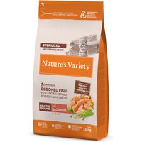 1,25kg Nature's Variety Original Sterilised saumon - Croquettes pour chat