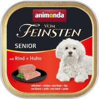 animonda vom Feinsten Senior 6 x 150 g - Vaca e frango
