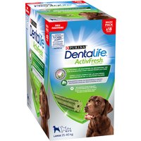 18 bâtonnets PURINA Dentalife ActivFresh à mâcher pour chien de grande taille