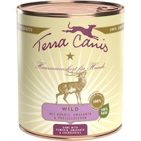 Terra Canis 12 x 800 g umido cane - Mix: 6 x Coniglio + 6 x Selvaggina