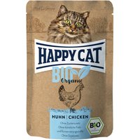 6x85g Happy Cat Bio poulet, canard bio - Pâtée pour chat