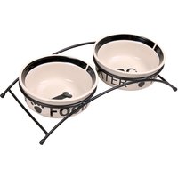 Trixie Eat on Feet Set boluri cu suport 2 x 0.6 l 15 cm