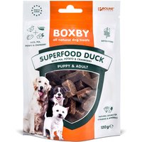 Boxby Hondensnacks Superfood met Eend, Erwten en Cranberry - 2 x 120 g