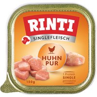 RINTI Viande pure 10 x 150 g pour chien - pur poulet