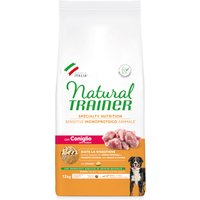 Natural Trainer Sensitive Adult Medium & Maxi med kanin - 12 kg