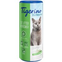 2x700g Désodorisant pour litière Tigerino, parfum printanier - pour chat