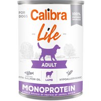 Calibra Dog Life Adult 6 x 400 g - Lamm