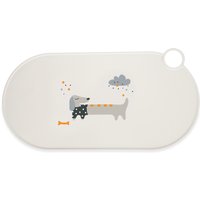 Set de table TIAKI en silicone Teckel Aston pour chien - L 50 x l 25 cm