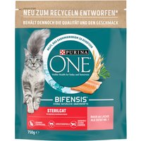 PURINA ONE kattfoder till specialpris! - SterilCat med lax (2 x 750 g)