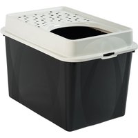 Maison de toilette Rotho MyPet Eco BERTY noir - pour chat