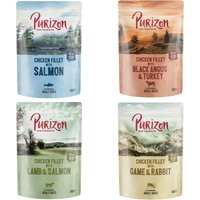 Purizon Adult 6 x 300 g - Blandpack (2 x Black Angus, 2 x Lamm, 1 x Lax, 1 x Vilt)