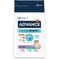 Advance – Pienso para gatos esterilizados Advance Sterilized Hairball pavo y arroz.