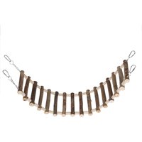 TIAKI hängbro natur - L 77 x B 15 x H 2 cm