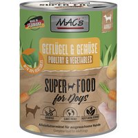 MAC's 6 x 800 g pour chien - volaille, légumes