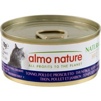 Ekonomipack: Almo Nature HFC Natural 12 x 70 g - HFC Natural Tonfisk, kyckling och skinka