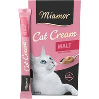 6x15g Miamor Cat Snack Pâte au malt - Friandises pour chat