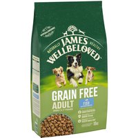 2x10kg Grain Free Adult Hypoallergenic poisson, légumes James Wellbeloved - Croquettes pour chien