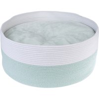 Panier TIAKI Jade pour chat - 60 cm de diamètre x H 25 cm