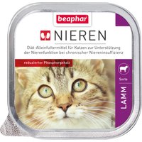 6x100g Régime rénal agneau beaphar - Nourriture pour Chat