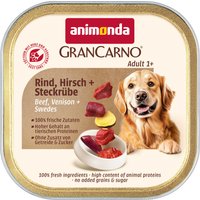 animonda GranCarno Adult Country 22 x 150 g - Nötkött, hjort & kålrot