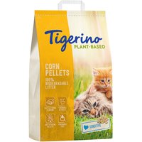 Litière Tigerino Plant-Based Maïs - Sensitive, sans parfum pour chat - 7 L