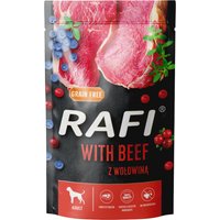 10x500g Rafi Dog, boeuf, nourriture humide pour chiens