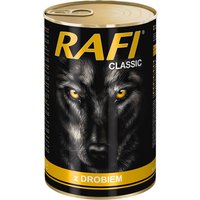 6x 1240g Rafi Dog Chicken, nourriture humide