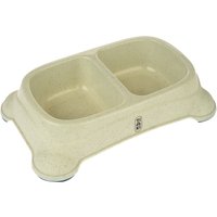 Gamelle double TIAKI 2 x 950 ml pour chien et chat