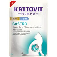 Kattovit Gastro Paté 10 x 85 g pour chat - canard