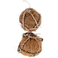 TIAKI kokosfiberbollar - Sats med 2 st Ø 6 cm