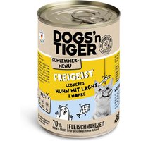 Dogs'n Tiger gourmetmeny 6 x 400 g - Kyckling med lax