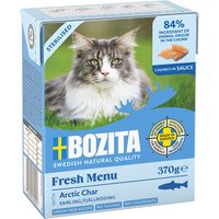 Bozita Tetra Bouchées en sauce 6 x 370 g pour chat - Sterilised omble arctique