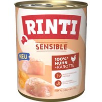 RINTI Sensible 6 x 800 g - Kyckling & morötter