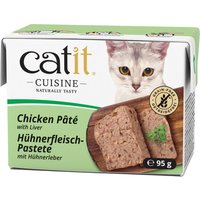 Catit Cuisine Paté 12 x 95 g pour chat - poulet, foie