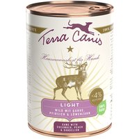 Terra Canis Light 6 x 400 g Vilt med gurka, persika och maskros