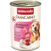 24x400g Original cocktail multi-viandes Animonda GranCarno - Pâtée pour chien