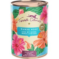 Ekonomipack Terra Canis Menu Floralis 12 x 400 g - Waikiki Woof: Lax