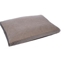 TIAKI hundmadrass Teddy, taupe - Storlek L: L 100 x B 70 x H 10 cm